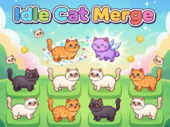 Logħba Idlle Cat Merge onlajn