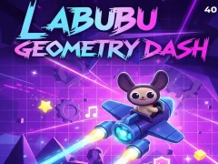Logħba Labubu Geometry Dash onlajn