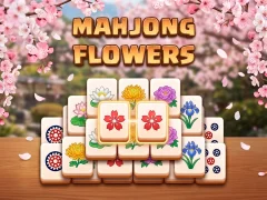 Logħba Mahjong Flowers onlajn