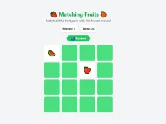 Logħba Matching Fruits onlajn