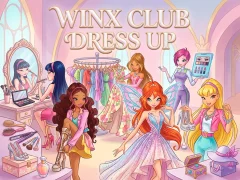Logħba Winx Club: Dress Up onlajn