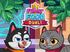 Logħba Funny Food Duel onlajn