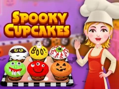 Logħba Spooky Cupcakes onlajn
