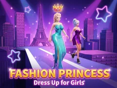 Logħba Fashion Princess Dress Up for Girls onlajn