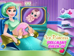 Logħba Ice Princess Pregnant Check Up onlajn
