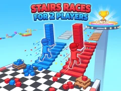 Logħba Stairs Races For 2 Players onlajn