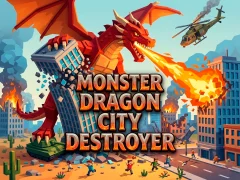 Logħba Monster Dragon City Destroyer onlajn