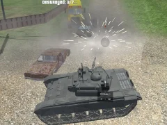 Logħba Tank Shooting Simulator onlajn