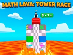 Logħba Math Lava: Tower Race onlajn
