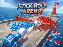 Logħba Stick Roll Arena onlajn