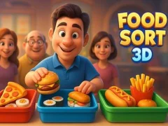Logħba Food Sort 3D onlajn