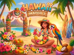 Logħba Hawaii Match 3 onlajn