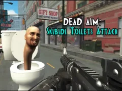 Logħba Dead Aim: Skibidi Toilets Attack onlajn