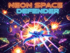 Logħba Neon Space Defender onlajn