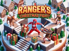 Logħba Power Rangers Christmas run onlajn