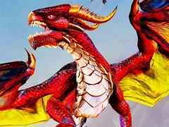 Logħba Flying Dragon City Attack onlajn