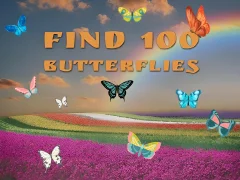Logħba Find 100 butterflies onlajn