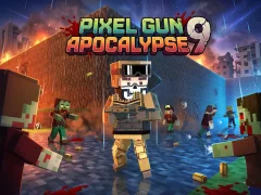 Logħba Pixel gun apocalypse 9 onlajn
