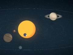 Logħba 3d Solar System onlajn