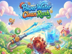 Logħba Power Water Clean Rush onlajn