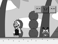 Logħba Super Mario Land Within Scratch onlajn