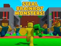 Logħba Steal Brainrot Monsters! onlajn