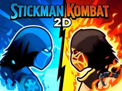 Logħba Stickman Kombat 2D onlajn