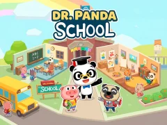 Logħba Dr Panda School onlajn