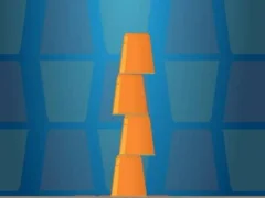 Logħba Cups Tower Builder onlajn