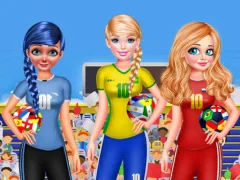 Logħba BFF Princess Vote For  FIFA 2018 Quarter Finals onlajn