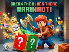 Logħba Break the block there, Brainrot! onlajn