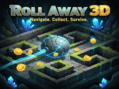 Logħba Roll Away 3D onlajn