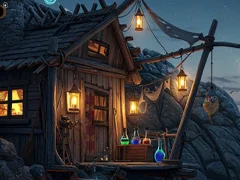 Logħba Hallowed Witch Escape onlajn