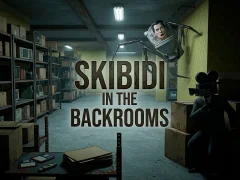 Logħba Skibidi In The Backrooms onlajn