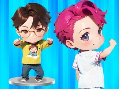 Logħba BTS Chibi Claw Machine onlajn