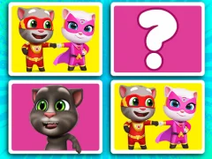 Logħba Talking Tom Match'Up onlajn