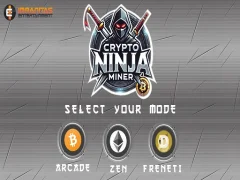 Logħba Crypto Ninja Miner onlajn