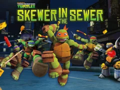Logħba Teenage Mutant Ninja Turtles: Skewer in the Sewer onlajn