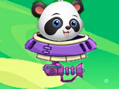 Logħba Baby Panda Space Adventure onlajn