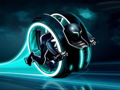 Logħba Cyber Tron biker onlajn