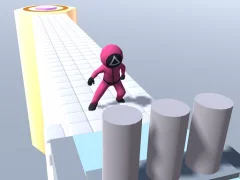 Logħba Squid Gamer Runner Obstacle onlajn