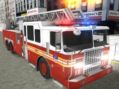 Logħba Real Truck Fire Drive Sim onlajn