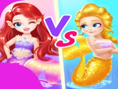 Logħba Mermaid Paper Doll Dress Up onlajn
