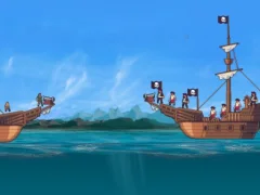 Logħba Sailing the Dangerous Sea onlajn