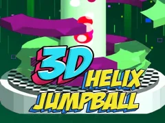Logħba 3D Helix Jump Ball onlajn