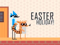 Logħba Mordecai and Rigby Easter Holiday onlajn