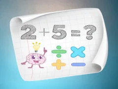 Logħba Guess number Quick math games onlajn