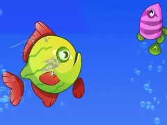 Logħba Fish Grow Eating Fish onlajn