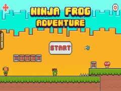 Logħba Ninja Frog Adventure onlajn