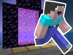 Logħba Noob Steve Parkour onlajn